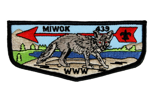 Lodge 439 Miwok Flap F-2