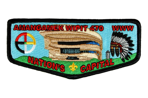 Lodge 470 Amangamek-Wipit Flap S-111 Native American Museum