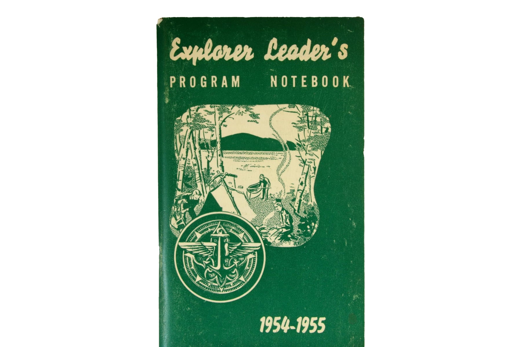 Explorer Leader Program Notebook 1954-1955