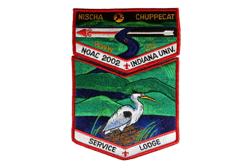 Lodge 212 Nischa Chuppecat Flap S-? NOAC 2002