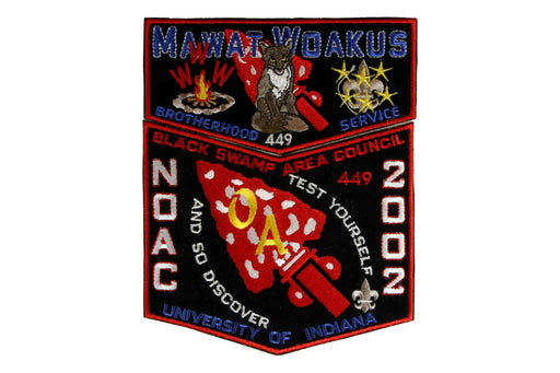 Lodge 449 Mawat Woakus Flap S-? NOAC 2002