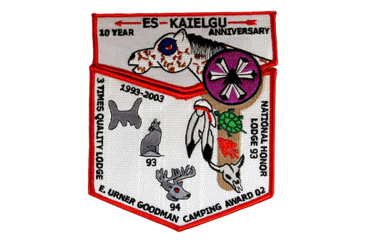 Lodge 311 Es Kaielgu Flap S- 10 Year Anniversary