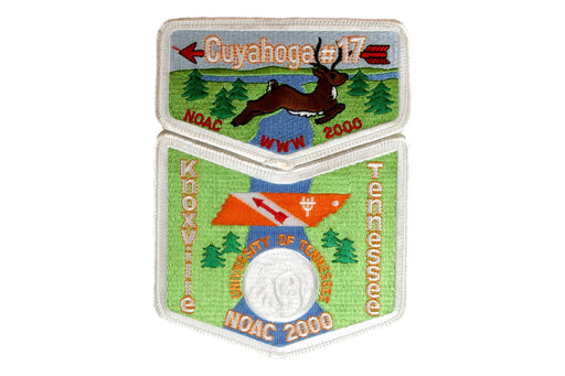 Lodge 17 Cuyahoga flap S- NOAC 2000