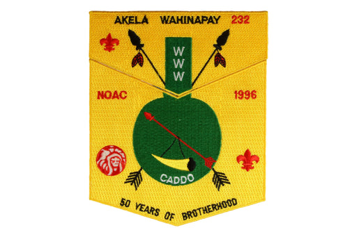 Lodge 232 Akela Wahinapay Flap S- NOAC 1996
