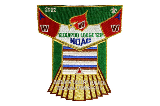 Lodge 128 Kickapoo Flap S- 2002 NOAC
