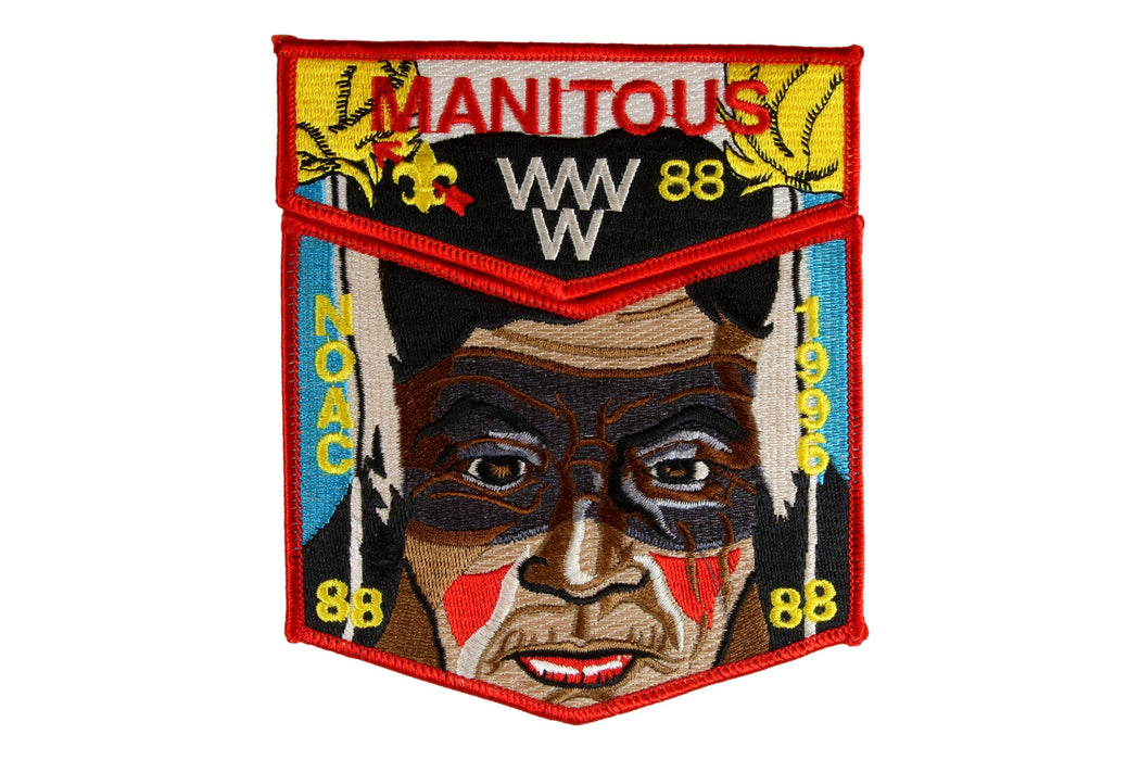 Lodge 88 Manitous Flap S- NOAC 1996