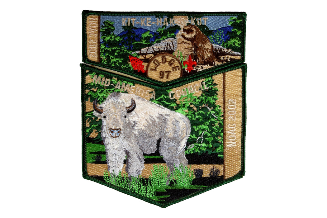 Lodge 97 Kit-Ke-Hak-O-Kut Flap S- NOAC 2002