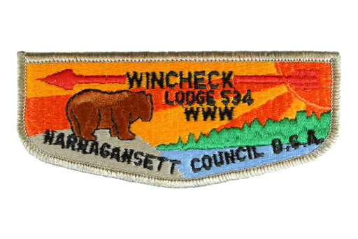 Lodge 534 Wincheck Flap S-8