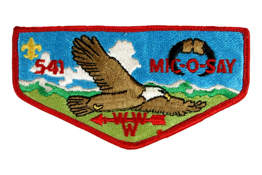Lodge 541 Mic-O-Say Flap S-6