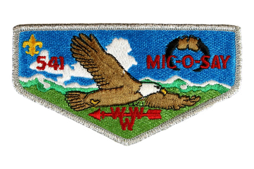 Lodge 541 Mic-O-Say Flap S-8
