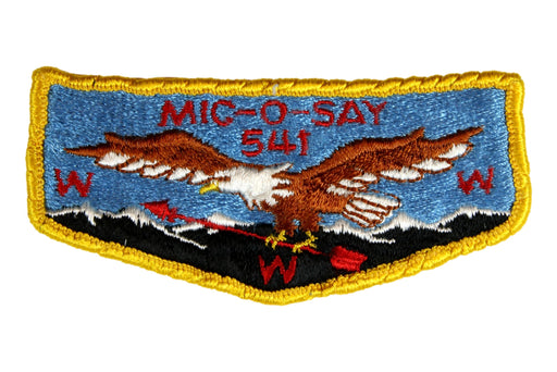 Lodge 541 Mic-O-Say Flap S-1a