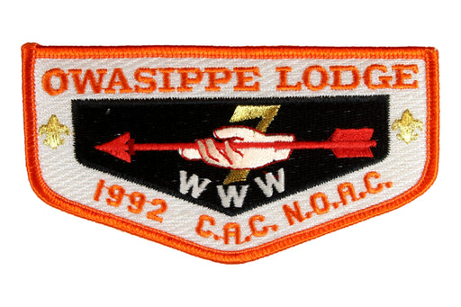 Lodge 7 Owasippe Flap S-7 1992 NOAC