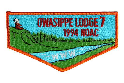 Lodge 7 Owasippe Flap S-?  1994 NOAC