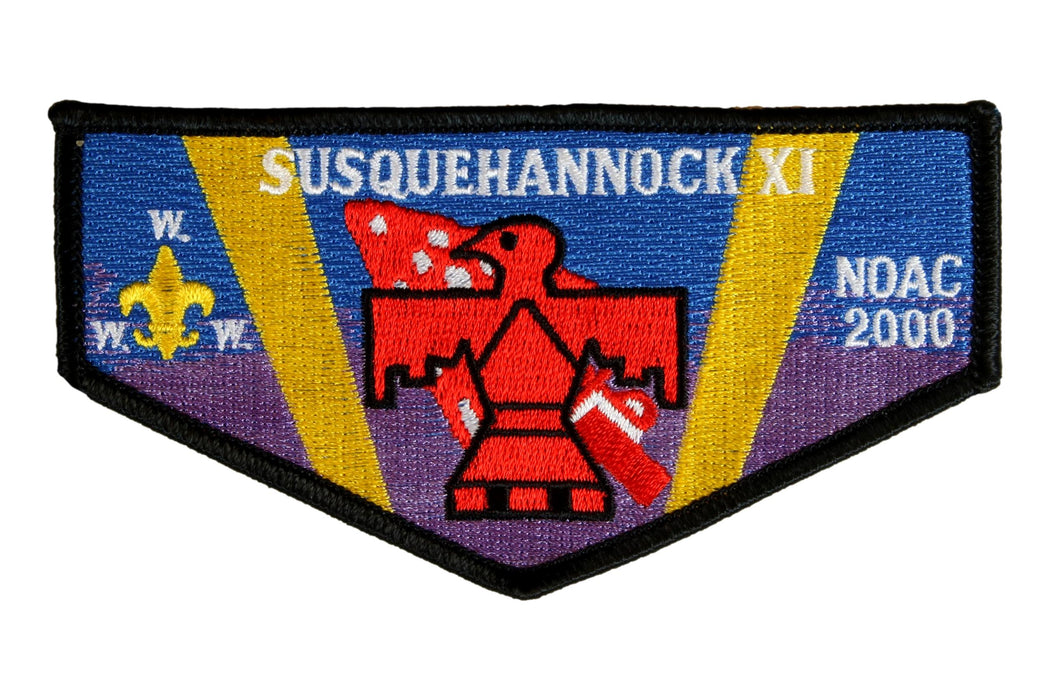 Lodge 11 Susquehannock Flap S-23 NOAC 2000
