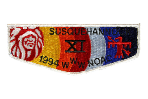 Lodge 11 Susquehannock Flap S-? 1994 NOAC