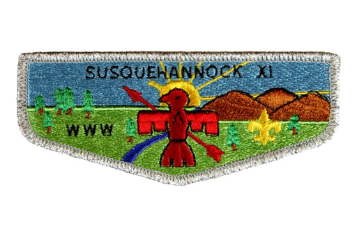 Lodge 11 Susquehannock Flap S-10 - Variation