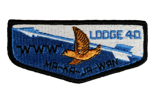 Lodge 40 Ma-Ka-Ja-Wan Flap S-6
