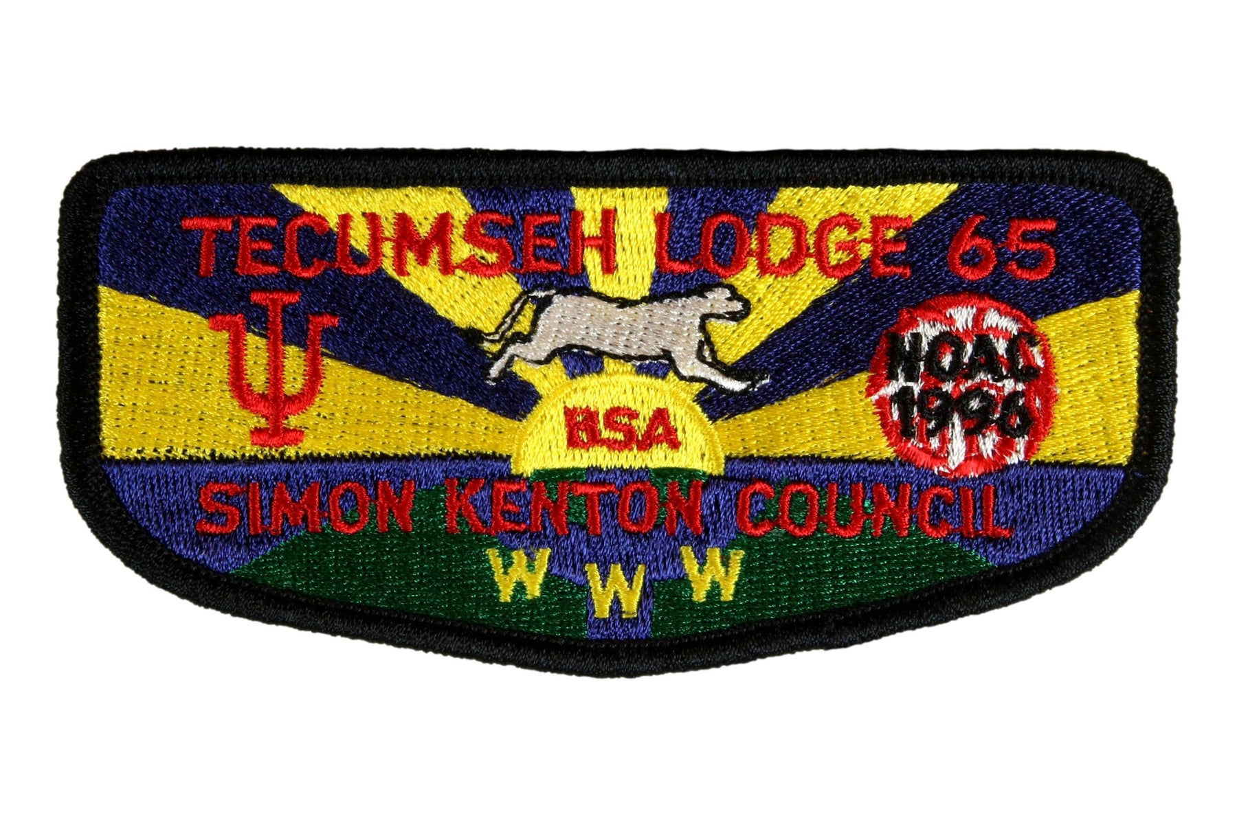 Lodge 65 Tecumseh Flap S-3.  NOAC 1996