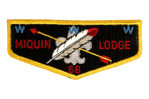 Lodge 68 Miquin Flap S-1a
