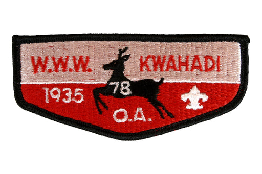 Lodge 78 Kwahadi Flap S-4a