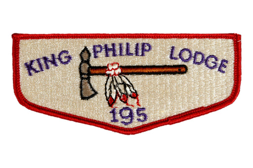Lodge 195 king Philip Flap S-1