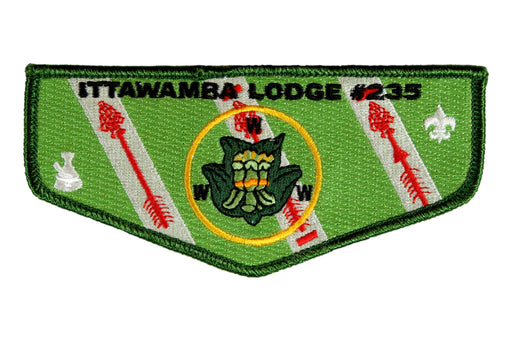Lodge 235 Ittawamba Flap S-?