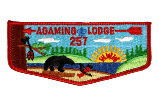 Lodge 257 Agaming Flap S-13?