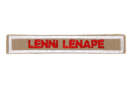 Lenni Lenape Interpreter Strip