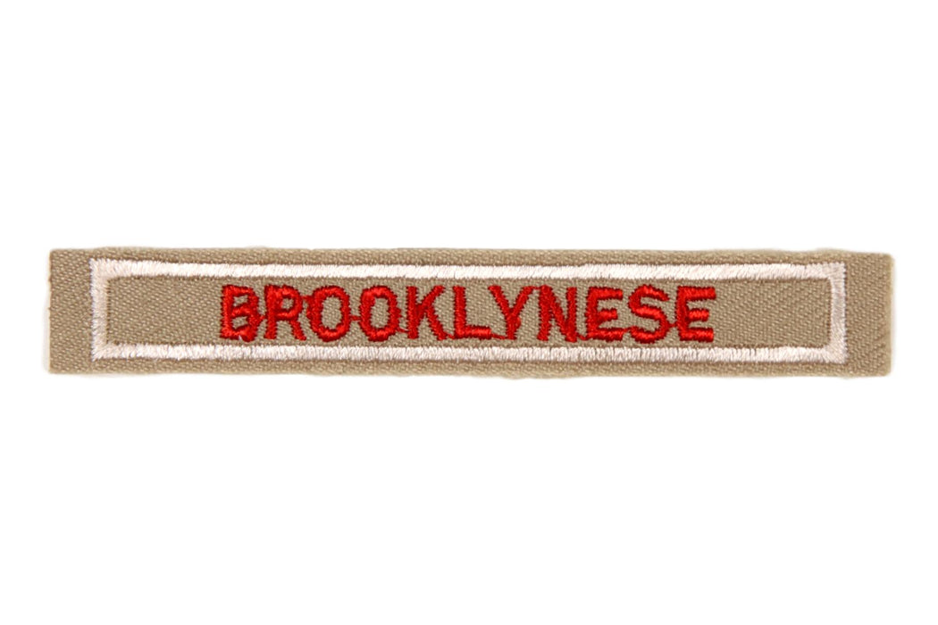 Brooklynese Interpreter Strip