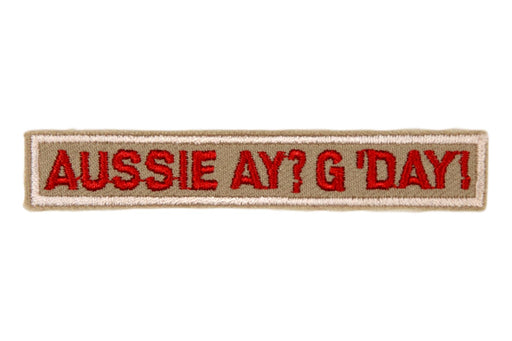 Austrailian Aussie Ay? G'Day! Interpreter Strip