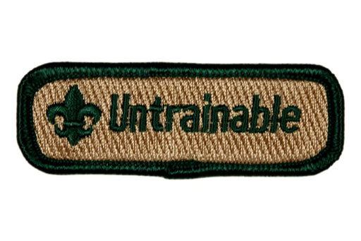Untrainable Trained Strip Green