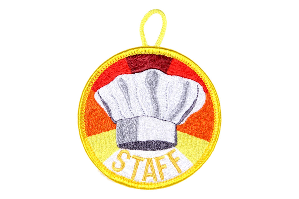 Cook Crew/Staff Patch with Pocket Loop