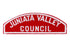 Juniata Valley Red and White Council Strip