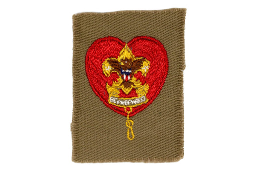 Life Rank Patch 1940s Type 5A