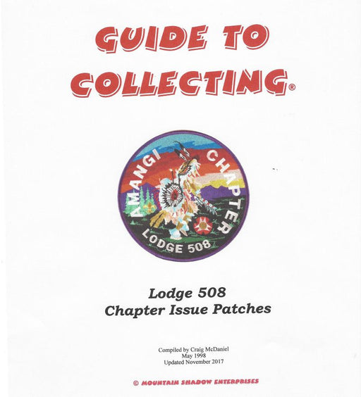 Guide to Collecting Lodge 508 Chapter Items