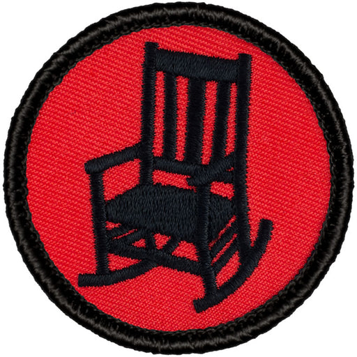 Retro Rocking Chair Patrol Patch