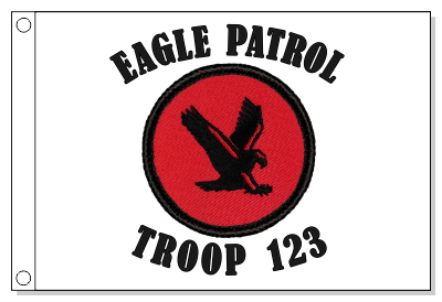 Retro Eagle Patrol Flag
