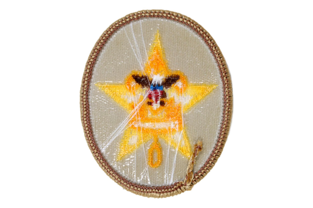 Star Rank Patch 1989 - 2002 Clear Plastic Back