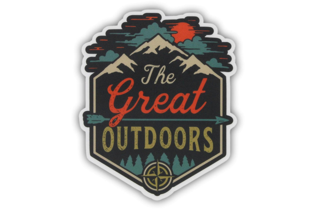 The Great Outdoors - Vinyl Sticker - Handmade