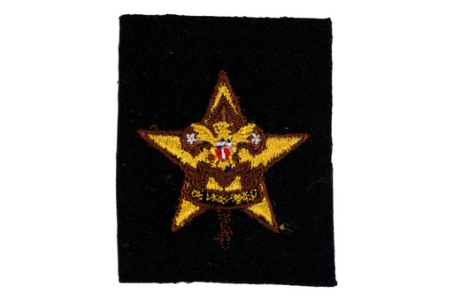 Sea Scout Star Rank Patch 1940s Type 10C