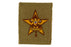Star Rank Patch 1930s Type 9A
