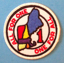 Region One Patch Plastic Back