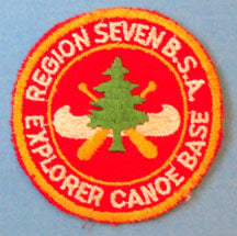 Region Seven Explorer Canoe Base Patch Cut Edge