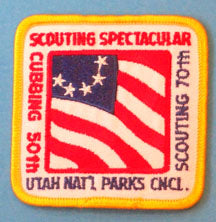 1980 Scouting Spectactular Patch