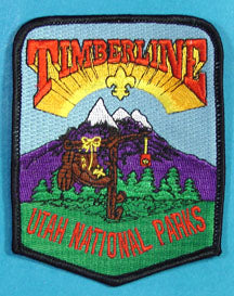 Utah National Parks Timberline Training Patch