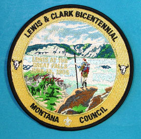 Montana Council Lewis & Clark Bicentennial Patch