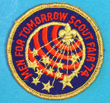 Men for Tomorrwo Scout Fair 1974