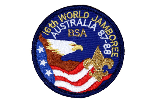 1987-88 WJ USA Contingent Patch