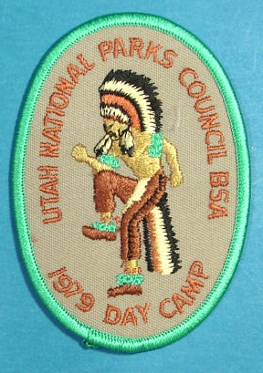1979 Utah National Parks Blazer Day Camp Patch