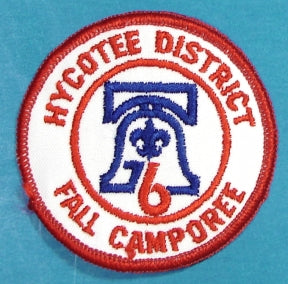 Hycotee District 1976 Fall Camporee Patch